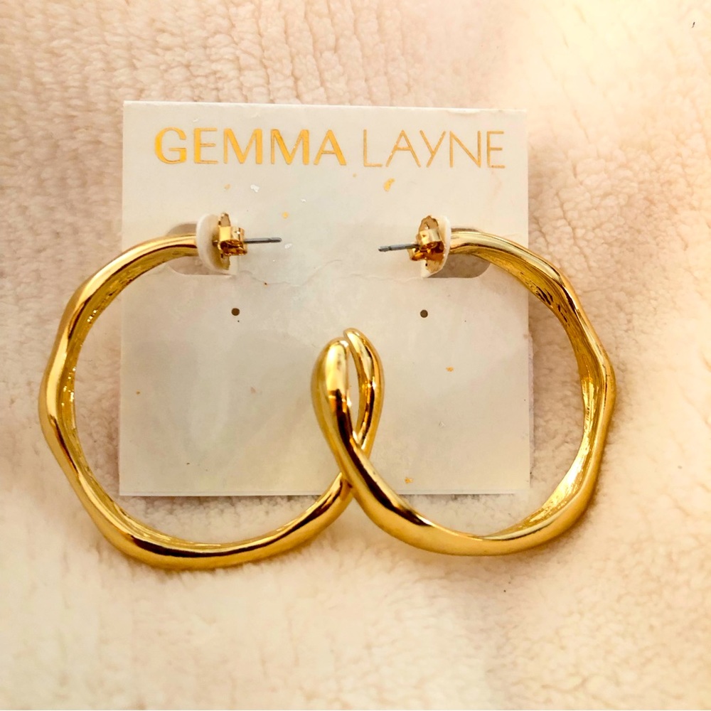 Gold Hoop Earrings